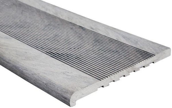 Ступень ДПК Outdoor Havana/Вельвет полнотелая серая  микс купить в Сочи