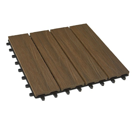 Садовый паркет дпк CM Garden Modern, 300х300 мм, PATINA BROWN (Патина коричневый) купить в Сочи