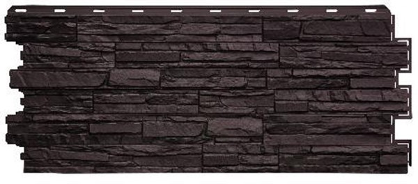 Фасадная панель Nordside Сланец Шоколадный купить в Сочи