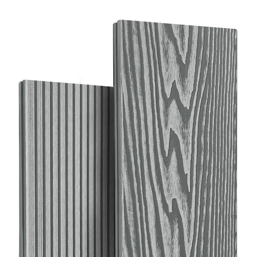 Террасная доска из ДПК Latitudo Optima 146х24 Серый купить в Сочи