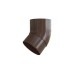 Водосток Альта-Профиль ПВХ – Колено 67 (коричневый) купить в Сочи
