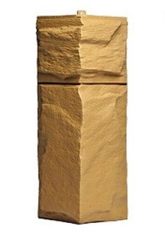 Угол T-Сайдинг-ЭКО-1 Гранит Леон - Крем купить в Сочи