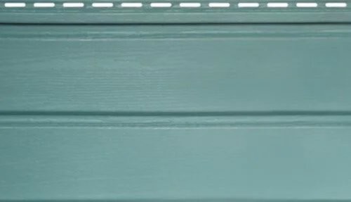 Виниловый сайдинг Альта-брус премиум Серо голубой купить в Сочи