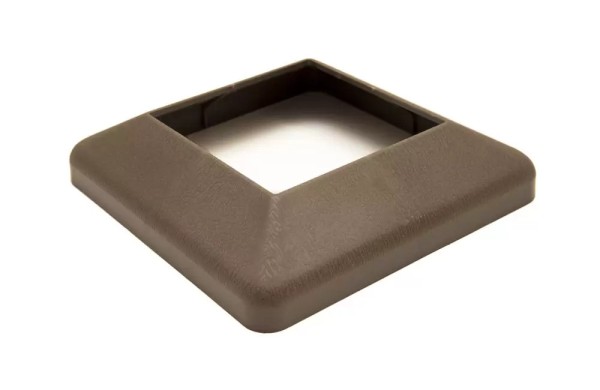 Крышка нижняя ПВХ для столба Deckart 100х100 Венге купить в Сочи