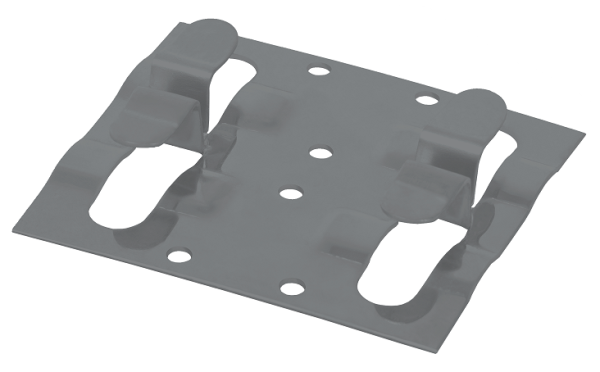 Кляймер рядный Grinder для монтажа наличника серый купить в Сочи