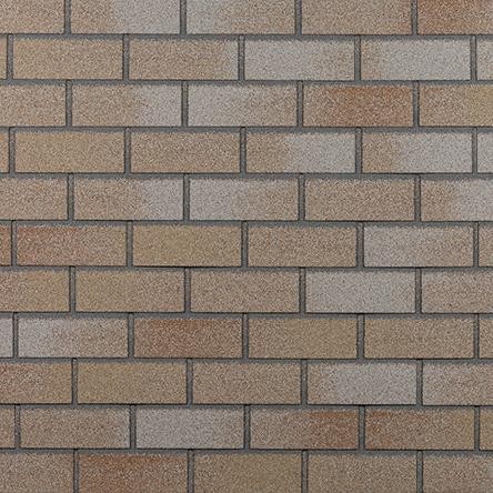 Фасадная плитка битумная, Технониколь HAUBERK кирпич Каталонский купить в Сочи