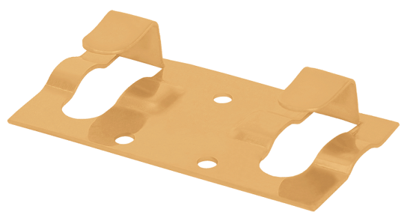 Кляймер стартовый Grinder для монтажа наличника бежевый купить в Сочи