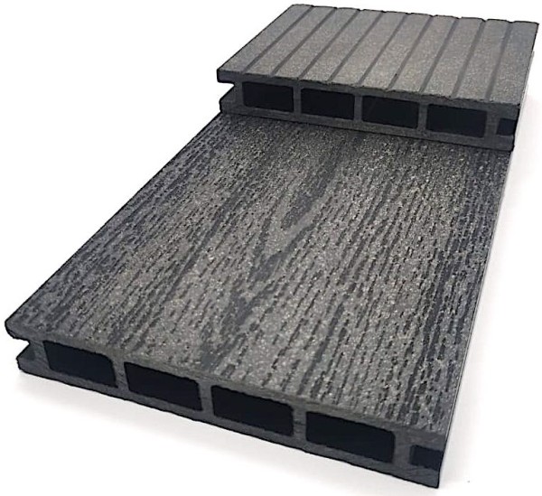 Доска Террасная NanoWood «Эко Классик» Антрацит купить в Сочи