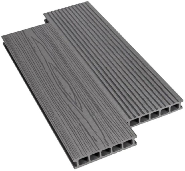 Террасная доска ДПК Deckart Praktik Optimum Серый купить в Сочи