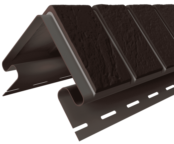 Угол наружный «Кирпич славянка» прокрашенный, Коричневый купить в Сочи