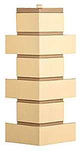 Угол T-Сайдинг - Кирпич Модерн Желтый купить в Сочи