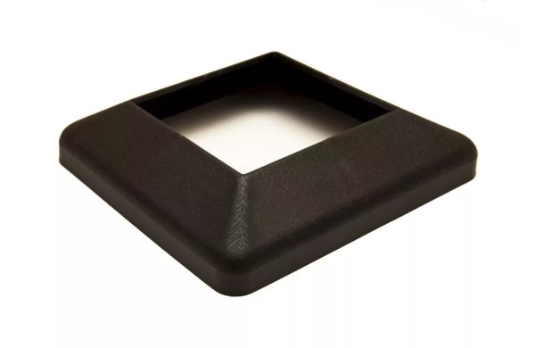 Крышка нижняя ПВХ для столба Deckart 125х125 Графит купить в Сочи