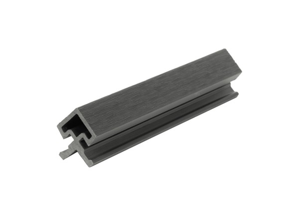 Угол внешний для фасадной панели co-extrusion, grey dark купить в Сочи