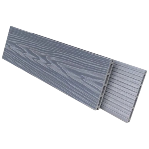 Террасная доска NanoWood Comfort 3D тиснение + вельвет Серый купить в Сочи