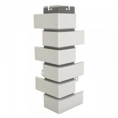 Наружный угол Клинкерный Кирпич белый купить в Сочи