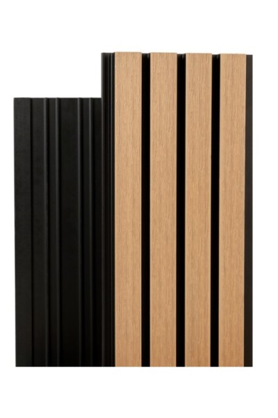 Фасадная реечная панель Ecodecking Скай коэкструзия 200х20х3000 Бук купить в Сочи