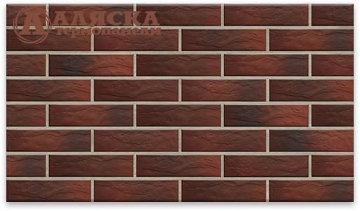 Фасадные Термопанели Аляска Cherry Rustic купить в Сочи