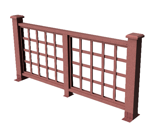 Ограждения декоративное ДПК GRINDERDECO Дувр мербау купить в Сочи