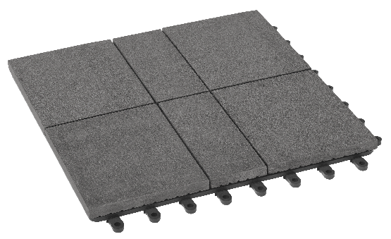 Модульный паркет ДПК GRINDERDECO Люкс 8 Серый базальт купить в Сочи