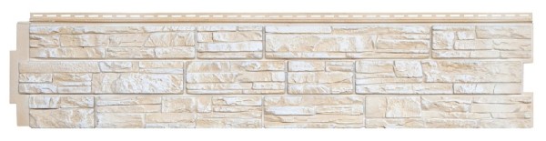 Панель фасадная GL Я-Фасад" Крымский сланец слоновая кость купить в Сочи