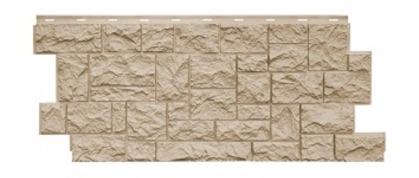 Фасадная панель Nordside Северный камень Бежевый купить в Сочи