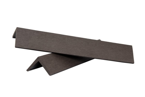 Уголок ДПК завершающий шлифованный SINGARAJA тёмно-коричневый купить в Сочи