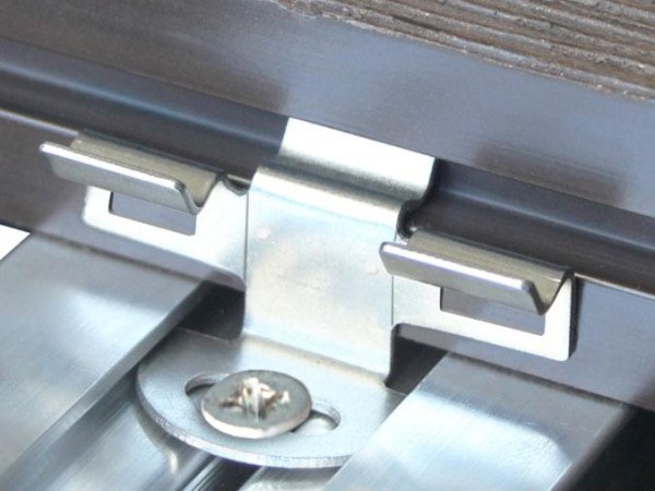 Кляймер промежуточный KRONEX № 7 для алюмин. лаги (упак100 шт купить в Сочи