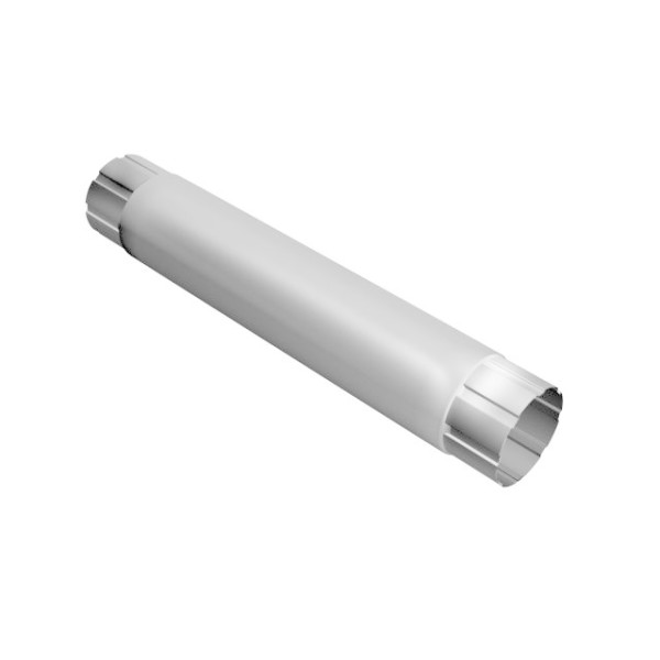 Водосток Grand Line 125x90 – Труба водосточная 1м RAL 9003 купить в Сочи