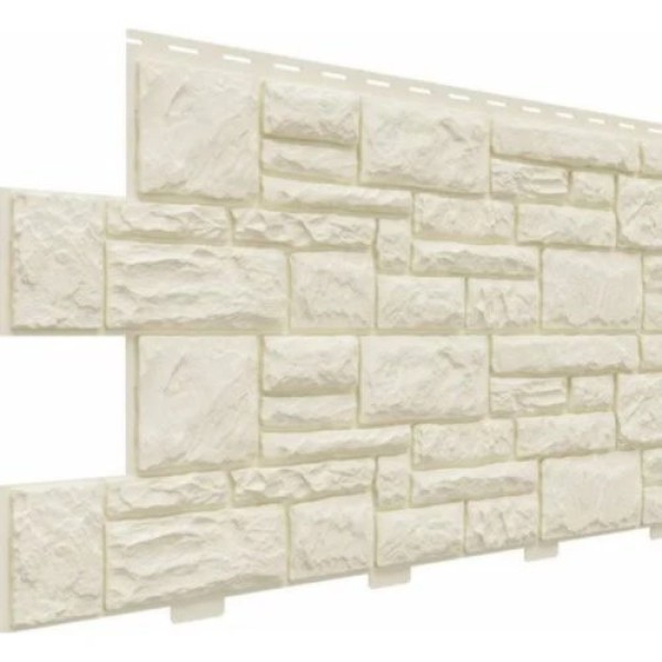 Фасадная панель Доломит Крымский берег Слоновая кость купить в Сочи