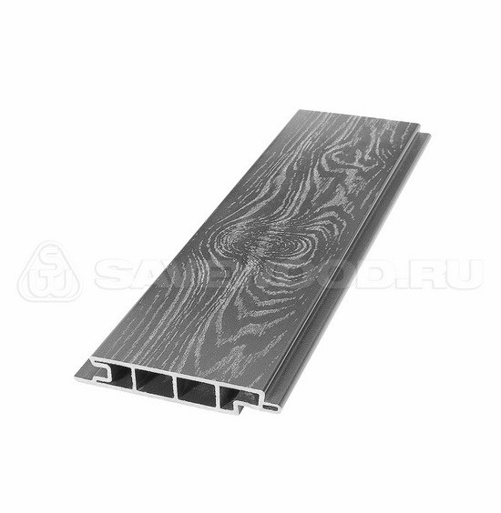 Террасная доска из ДПК SW Padus тангенциальный распил «SaveWood» пепельный купить в Сочи