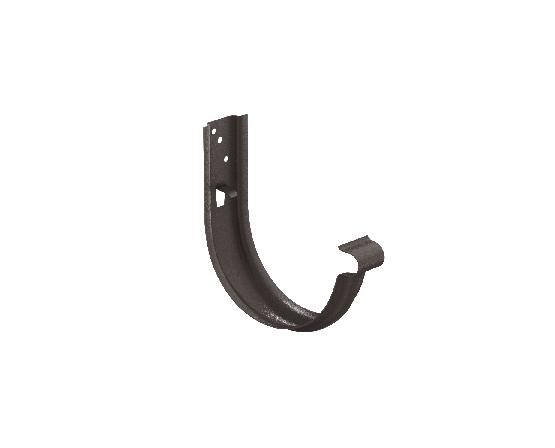 Водосток Aquasistem, Система 125x90 - Крюк универсальный с комплектом крепления RR 32 Тёмно-коричневый matt купить в Сочи