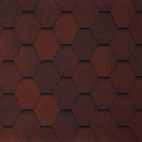 Гибкая черепица Tegola VENETO amarone 410 купить в Сочи