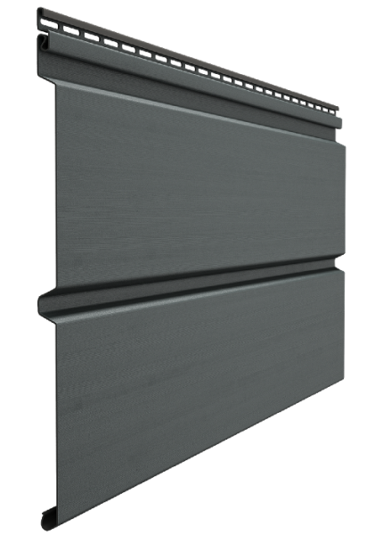 Виниловый сайдинг docke (дёке) - профиль D6S графит купить в Сочи