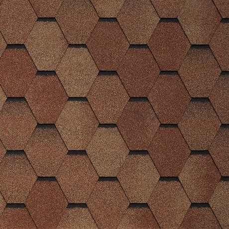 Гибкая черепица Tegola VENETO terracotta 206 купить в Сочи