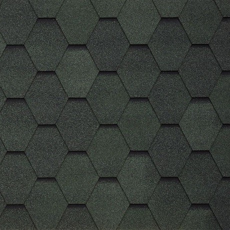 Гибкая черепица Tegola VENETO verde 474 купить в Сочи