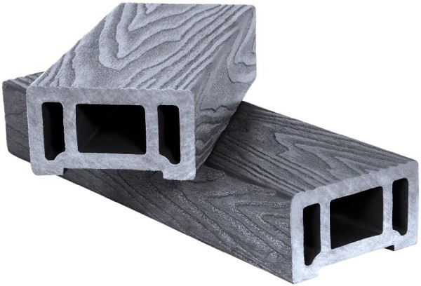 Поручень Polivan SINGARAJA 3D фактура дерева, серый купить в Сочи