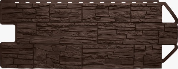 Фасадная панель Альта-профиль Гранд Каньон ЭКО Коричневый купить в Сочи