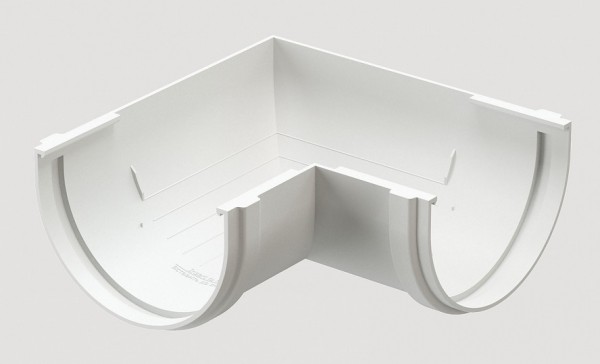 Угловой элемент 90˚ПВХ Docke STANDART пломбир купить в Сочи