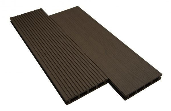 Террасная доска из ДПК  WOODVEX Select Темно-коричневый купить в Сочи