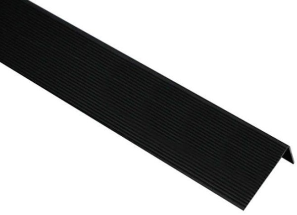 Угол завершающий алюминиевый KRONEX 51,5x30x3000 мм. черный купить в Сочи