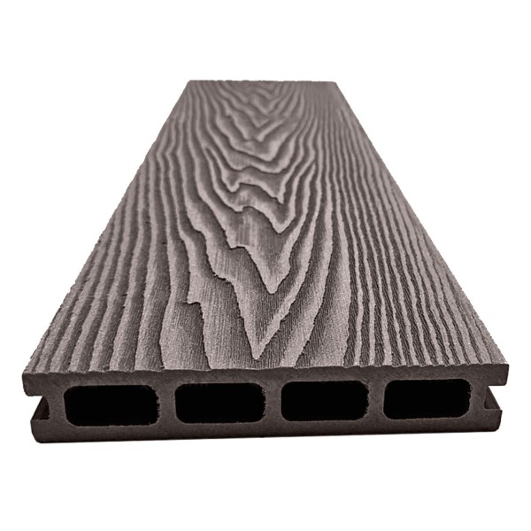 Террасная доская ДПК NanoWood Double 3D Венге купить в Сочи