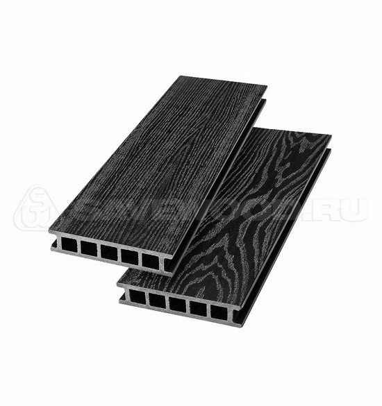Террасная доска из ДПК SW-Fagus «SaveWood» черный купить в Сочи