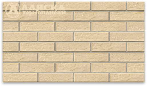 Фасадные Термопанели Аляска Krem Rustic купить в Сочи