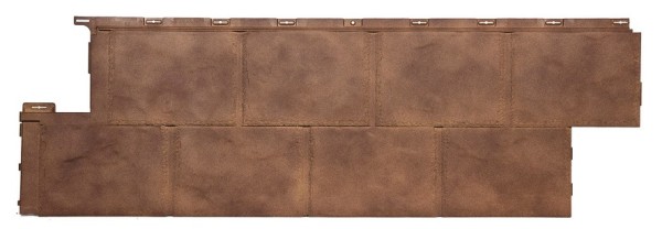 Фасадная панель T-Сайдинг Ладога ЭКО-2 - ОРЕХ купить в Сочи