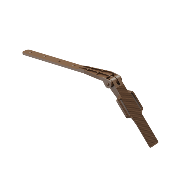 Крепление регулируемое для кронштейна желоба Docke Premium ПВХ - Каштан купить в Сочи