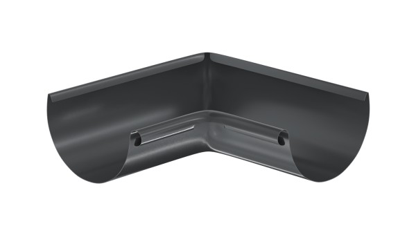 Водосток Aquasistem, система 150x100 - Угол желоба, внутренний 90° RR 23 Маренго купить в Сочи