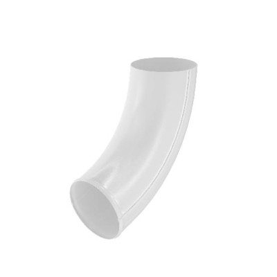 Водосток Aquasistem, система 150/100 - Отвод трубы RAL 9003 Белый