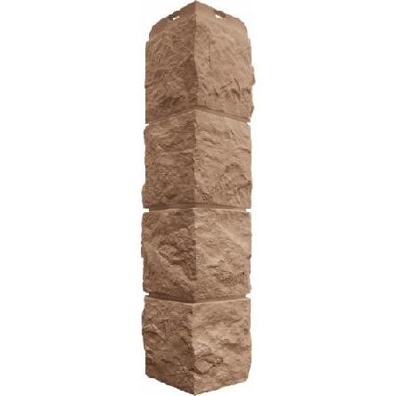 Угол наружный Альта-Профиль Туф ЭКО Бежевый купить в Сочи