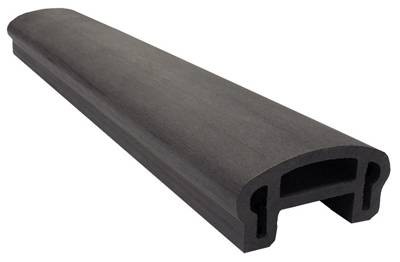 Перила вехнее фигурное Woodvex Select Графит купить в Сочи