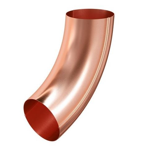 Водосток Aquasistem, система 150/100 - Колено трубы медное купить в Сочи